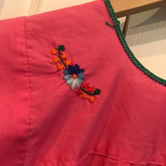 Pink Embroidered Top - Picture 3 of 4